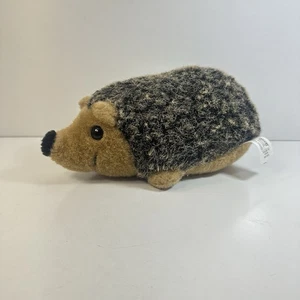 Hedgehog Plush 7" Stuffed Animal Groundhog Porcupine Rare Toy Vtg Ikea - Picture 1 of 7