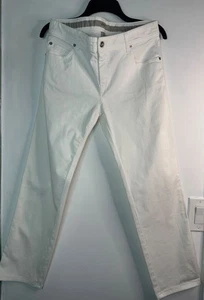 Armani Collezioni Damen Jeans Weiß Größe 31 Designer Denim Glam Chic Minimal - Bild 1 von 9