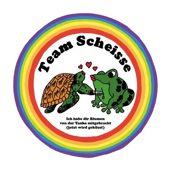 LP Team Scheisse Ich Habe Dir Blumen Von Der Tanke Mitgebracht (Jetzt Wird Gekü - Bild 1 von 1