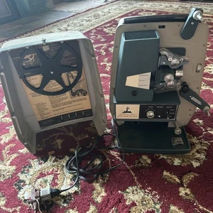 Working Tower Automatic 8mm Film Projector Sears Roebuck Tested Vintage - Picture 1 of 23