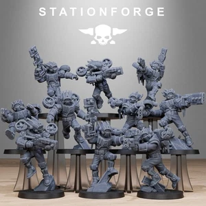 Tarion Skyguards (x10)/3Dprinted/TTRPG/Wargaming/Grim Dark/Station Forge - Picture 1 of 11
