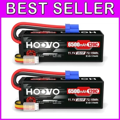 Long Cycle Life 11.1V Lipo Battery 6500mAh for RC Vehicles - Image 1 of 4