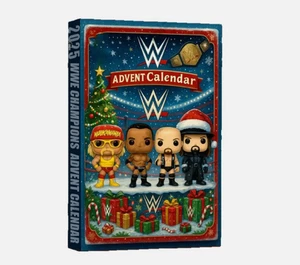 Christmas Advent Calendar 2025 – 24 Surprise Mini Figures Gift Box for Wrestling - Picture 1 of 5