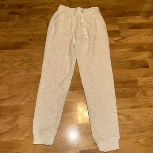 Aerie Offline Cozy Boucle Knit Joggers Drawstring Sweatpants Womens Size S Small - Picture 1 of 11