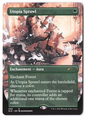 Utopia Sprawl (Borderless) #409 SLD MTG NM - Image 1 of 2