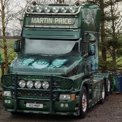 TEKNO 85250 SCANIA 144 TORPEDO 530 TRACTRICE 6X2 " MARTIN PRICE " (UK) MINT BOX - Immagine 1 di 4