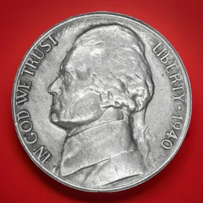 1940-S Jefferson Nickel “Best Value On eBay" FAST SHIPPING with tracking - Image 1 of 4