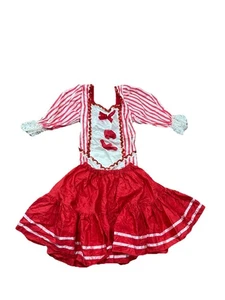 Vintage 80er Jahre Ära Piraten Tanz Kostüm Jazz Theater Trikot Kinder Größe M? - Bild 1 von 7