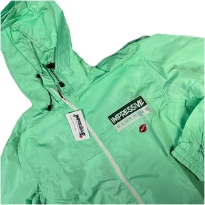 Impresionante Ropa Cortavientos Sudadera con Capucha Para Hombres 2Xl Cremallera Completa Chaqueta para Lluvia Ropa de Calle - Imagen 1 de 7