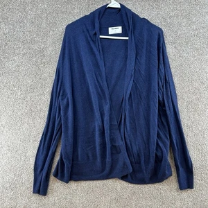 Old Navy Women's Cardigan Sweater Size XXL Blue Open Front Long Sleeve - Picture 1 of 10
