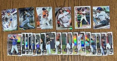 Lote de 24 Tarjetas Topps Cromo Bowman REFRACTORES - RC - Perspectivas - 35 Aniversario Foto 1 de 3