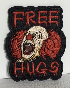 Pennywise Tim Curry IT 3" High Quality Embroidered Iron On Patch NEW - Picture 1 of 4