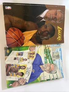 LOT OF 2 X 1999 & 2005 Los Angeles Lakers Media Guide Kobe Bryant Phil Jackson - Picture 1 of 5
