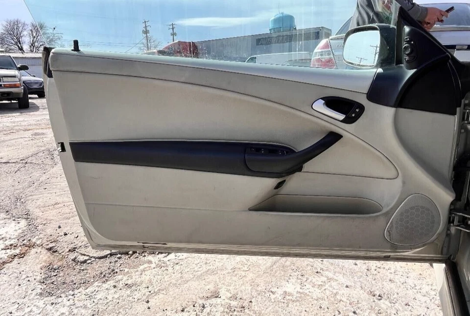 2004 2005 2006 2007 08 09 10 11 Saab 9-3 sedán conductor puerta delantera izquierda panel de moldura Foto 1 de 1