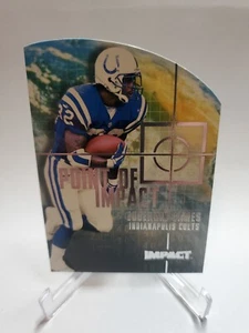 2000 Impact Point of Impact Edgerrin James #2PI HOF - Picture 1 of 2