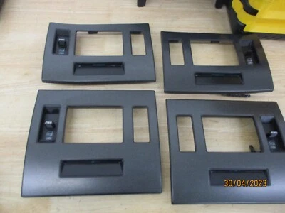 JUEGO DE 4 interruptores de bloqueo de cubiertas de manija de puerta OEM Cadillac Seville 1992-1997 OEM Foto 1 de 4