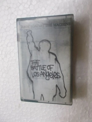 THE BATTEL OF LOS ANGELS RAGE AGAINST THE MACHINE RARE CASSETTE TAPE INDIA - Image 1 of 4