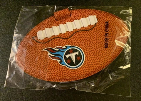 Tennessee Titans (Season Ticket Holder) Luggage Tag NEW (3.5" x 5.5") Cover