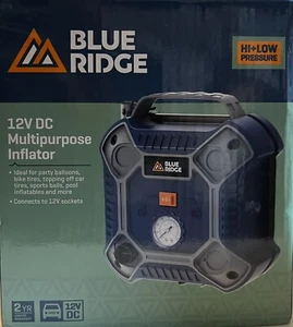 NEW Blue Ridge Tools 12V DC Multi Purpose Portable Inflator - Picture 1 of 4