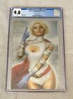 Justice Society Of America #1 CGC 9.8 Power Girl Szerdy Foil Cover