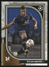 2021-22 Topps Museum Collection UEFA Champions League #10 Kylian Mbappe
