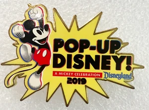 Conjunto Mickey Mouse Años 80 Letra E Pop-Up Disneyland Disney Prendedor C06 - Imagen 1 de 2