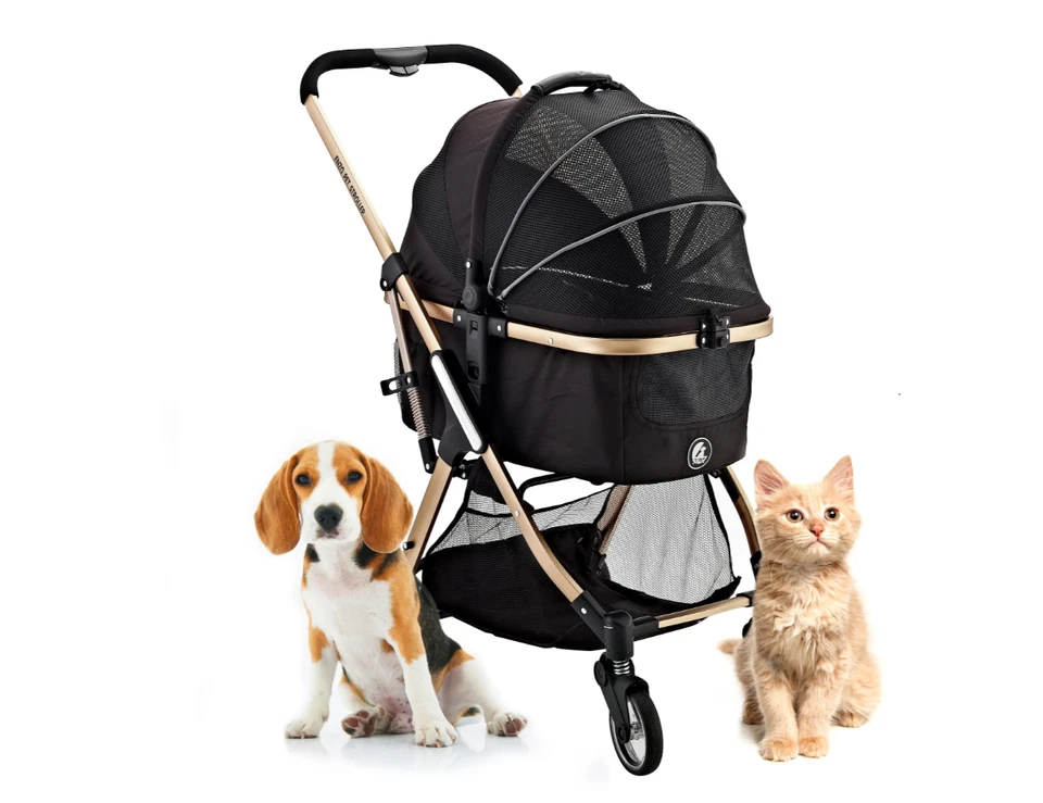 COCHECITO 3 EN 1 SUPERLIGERO ENZO PISTA PARA PERRO Y GATO PEQUEÑO/MEDIANO Foto 1 de 4