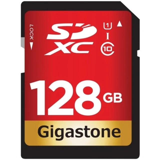 Gigastone 128GB SD Card Class 10 SDXC Memory Card High Speed Video - Image 1 of 1