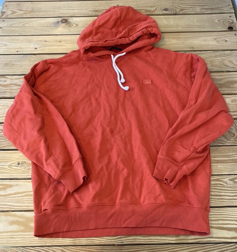 Felpa con cappuccio uomo pullover Acne Studios taglia M rossa R12