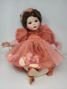 Marie Osmond Coming Up Roses Remember Me Large 19" Porcelain Doll Bracelet - Picture 1 of 8
