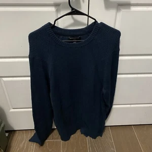 Banana Republic SILK CASHMERE CREW-NECK SWEATER Size Large - Picture 1 of 5