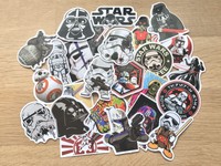 25 STAR WARS STICKER BOMB PACK RIMOWA Suitcase VW SKATEBOARDING SCOOTER VINYL 