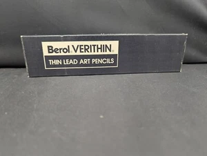Juego de 10 lápices artísticos de plomo fino Berol Verithin sin usar 2741 azul índigo - Imagen 1 de 2