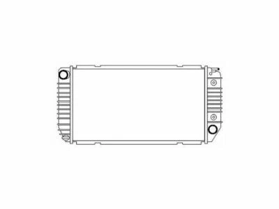 For 1995-1998 Chevrolet Tahoe Radiator 29357WC 1996 1997 - Изображение 1 из 2