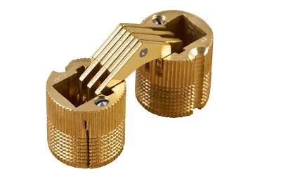 Häfele Einbohrband Zysa Einbohrscharnier Türband Zysascharnier Messing Scharnier - Bild 1 von 4