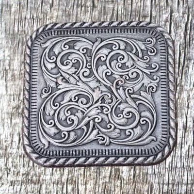 Concho cuadrado Florid de 1-1/2 pulgadas CON426-C-AN Foto 1 de 3