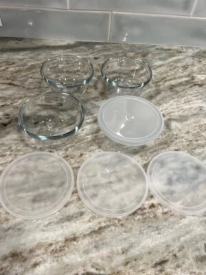 Anchor Hocking 8 Piece Custard Cups 4 Cups and 4 Lids 6 oz - Image 1 of 4