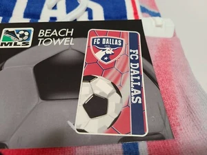 NWT *NEW* The Northwest Company MLS FC Dallas 28'' x 58'' Beach Towel - Picture 1 of 3