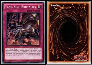 YANG ZING BRUTALITY NECH-EN075 1ST EDITION YUGIOH - Picture 1 of 1