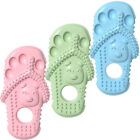 3 Pcs Bite Resistant Teeth Cleaning Toys Durable Dog Slipper Funny Puppy