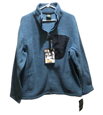 Aigle Snowbird DD Bluestone Cremallera Completa Exterior Esquí Invierno Azul Ropa Etiquetas XL Foto 1 de 2