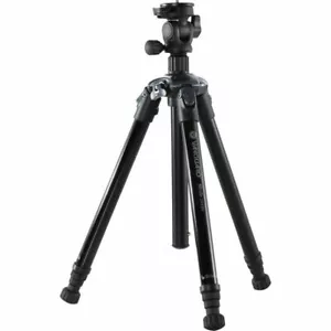 Tripod with Reversing Column Vanguard Nivelo 245BK Black (UK Stock) BNIB + Case - Picture 1 of 24