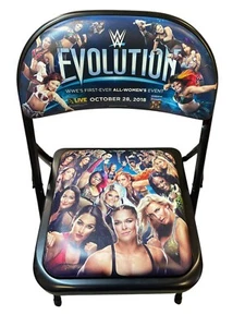 WWE EVOLUTION First Ever All Womens Event Ringside Chair 2018 - Picture 1 of 11