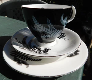 Royal Albert. Bone China Night & Day. Cup, Saucer & Side Plate. - Picture 1 of 4