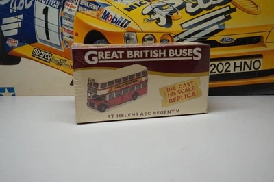 ATLAS - AEC REGENT V - ST HELENS   - 1/76 SCALE MODEL - GREAT BRITISH BUSES - Image 1 of 3