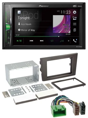 Pioneer 2DIN MP3 DAB USB Bluetooth Autoradio für Volvo XC 90 07-14 16 Pin - Bild 1 von 4