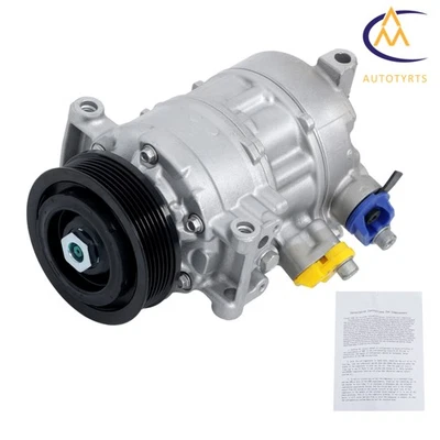 Compresor de aire acondicionado con ranura de 6 poleas CO11440C para Audi A4 A6 Q7 L4 2,0 L 2016-2020 Foto 1 de 4