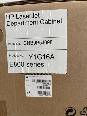 Оригинальный отделочный шкаф HP LaserJet от оригинального производителя - Y1G16A - E87640z E87650z E87660z - Изображение 1 из 4