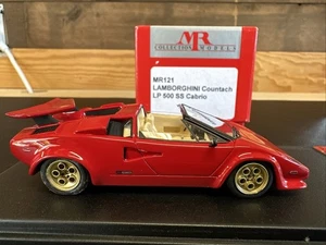 MR Collection Models 1/43 Lamborghini Countach LP500SS Cabrio #61/100 Red - Picture 1 of 20