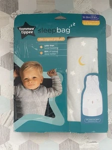 Saco de dormir Tommee Tippee 18-36 m - 2,5 Tog - Búho Ollie para dormir - Abierto sin usar - Imagen 1 de 12